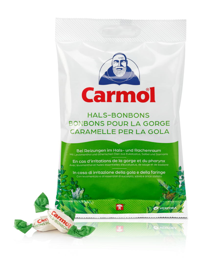 Carmol Hals-Bonbons 12 Btl 75 g