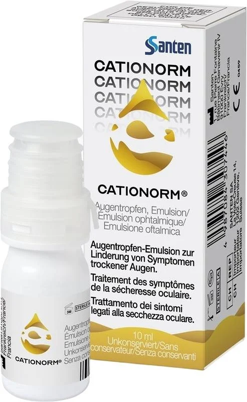 Cationorm Augentropfen-Emulsion Fl 10 ml