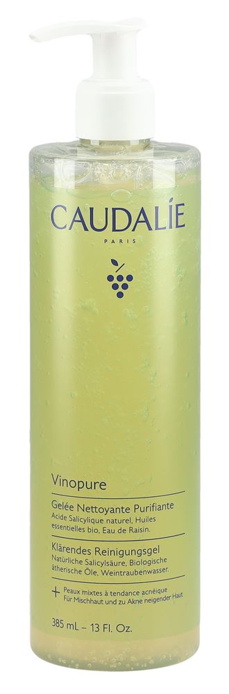 Caudalie Vinopure Reinigungsgel klärend 385 ml