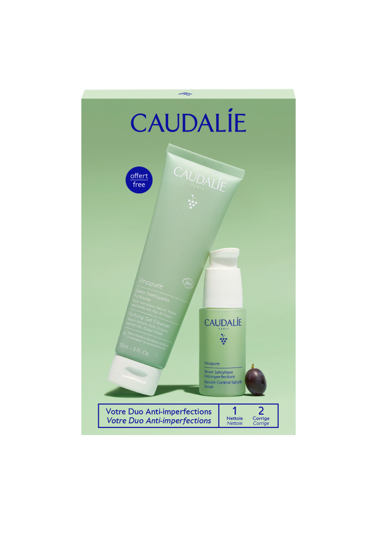 Caudalie Vinopure Set 2026 Serum + Gelee