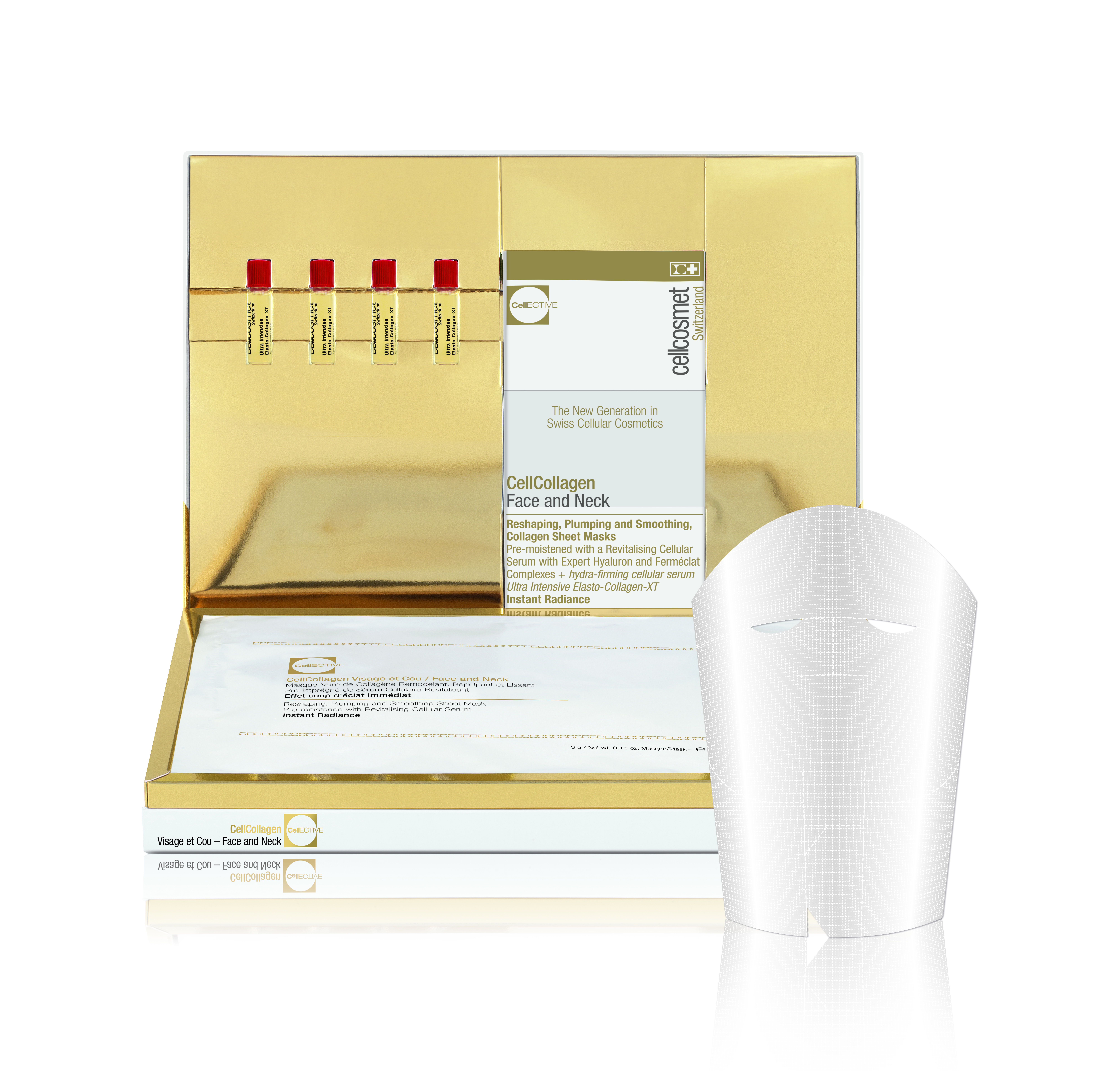 Cellcosmet Cellcollagen Face & Neck 2 x 4 Stk