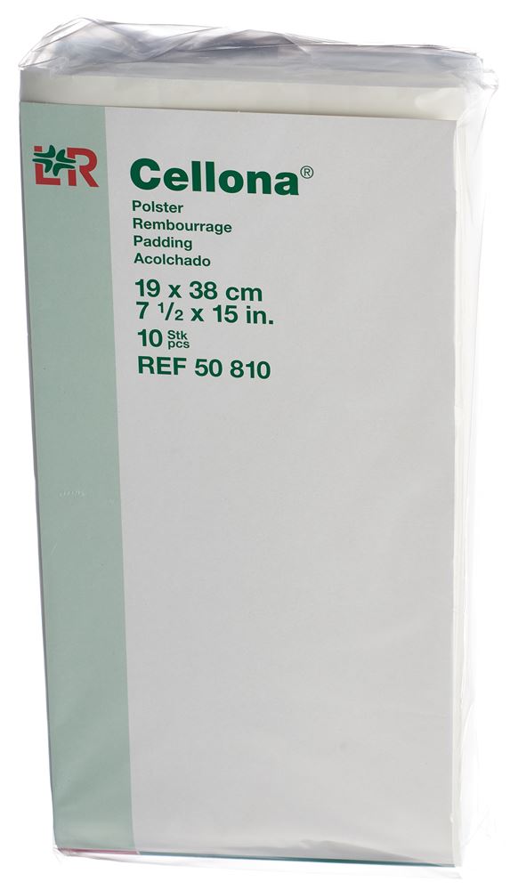 Cellona Polster 19X38X0.5Cm Selbstkleb Beutel 10 Stück