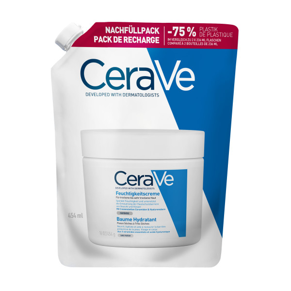 CeraVe Moist Cream Refill englisch französisch 454 g