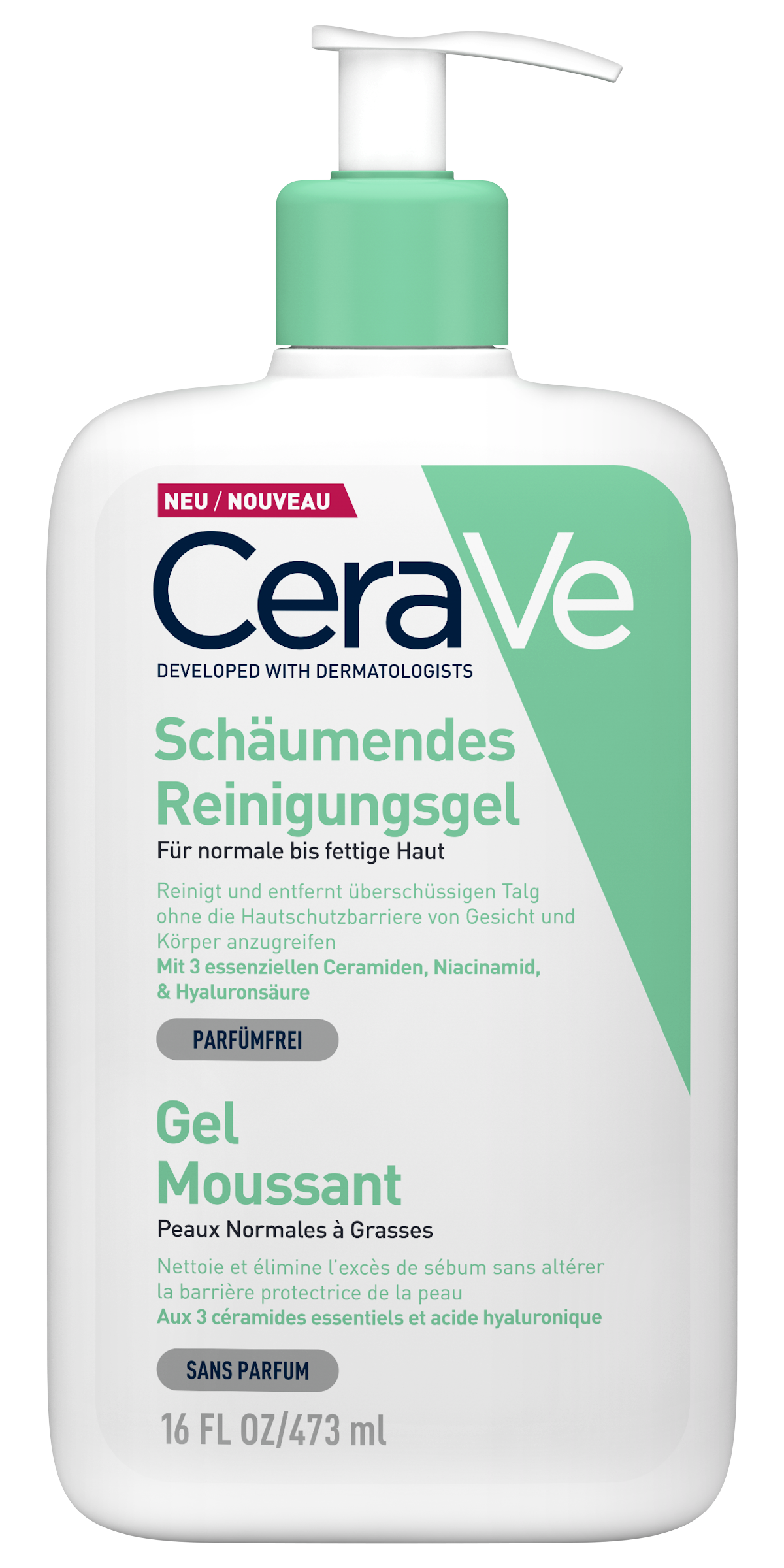 CeraVe Schäumendes Reinigungsgel Disp 473 ml