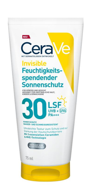 CeraVe Sonnenschutz Körper feuchtigkeitsspendend Lsf30 75 ml