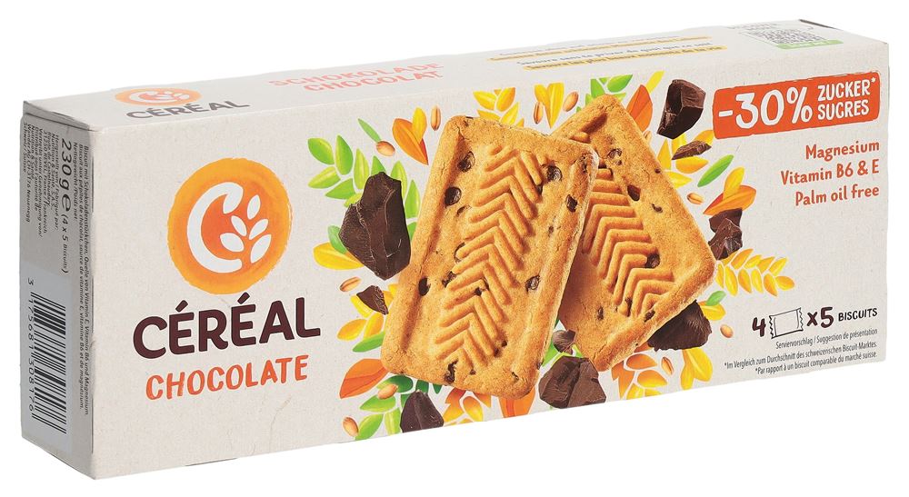 Céréal Biscuit Milk Chocolate 4 x 57.5 g