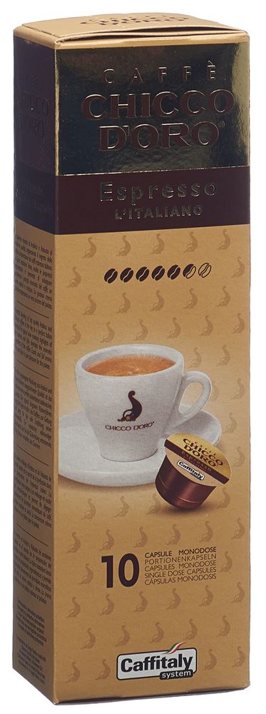 Chicco D Oro Kaffee Kapseln Espresso Italiano 10 Stück