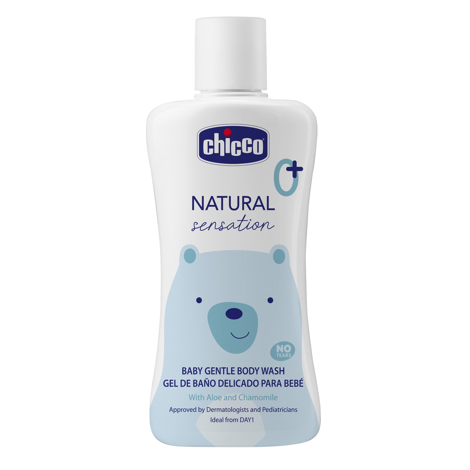 Chicco Sanftes Körperbad Natural Sensation ohne Tränen 0m+ Fl 200 ml