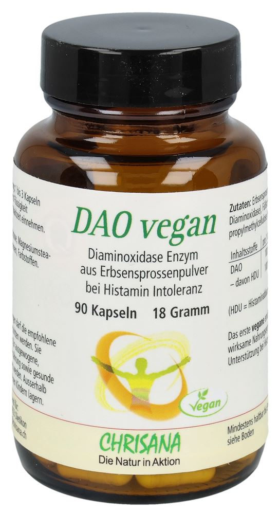 Chrisana DAO Kaps vegan Glas 90 Stk
