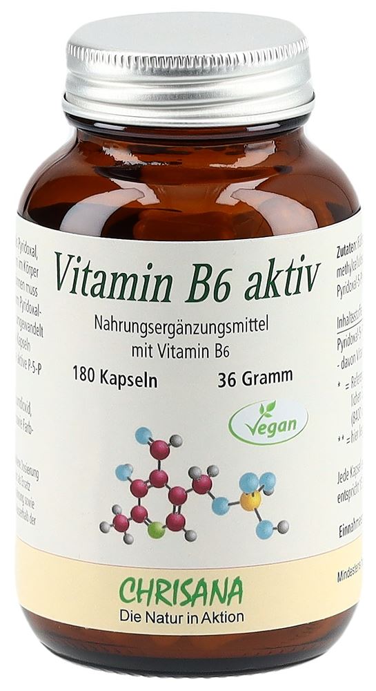 Chrisana Vitamin B6 aktiv Kaps Ds 180 Stk