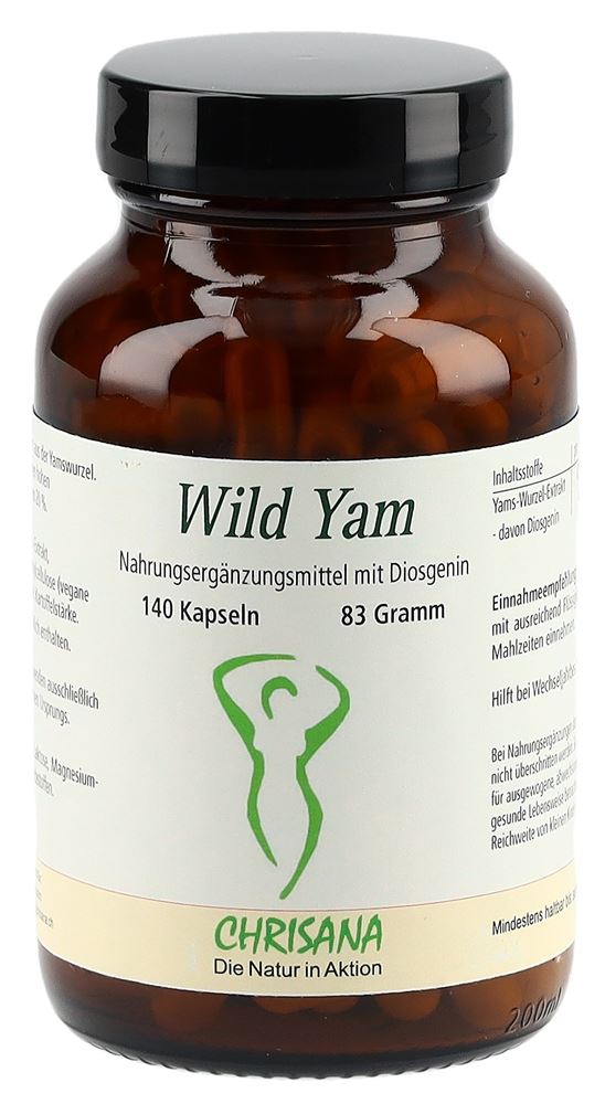 Chrisana Wild Yam Extrakt Kaps Ds 140 Stk