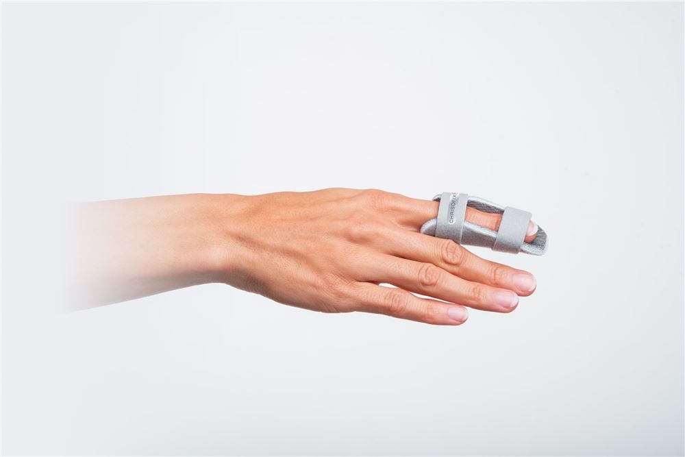 Chrisofix Premium Fingerschiene Dip+Pip XXS verformbar