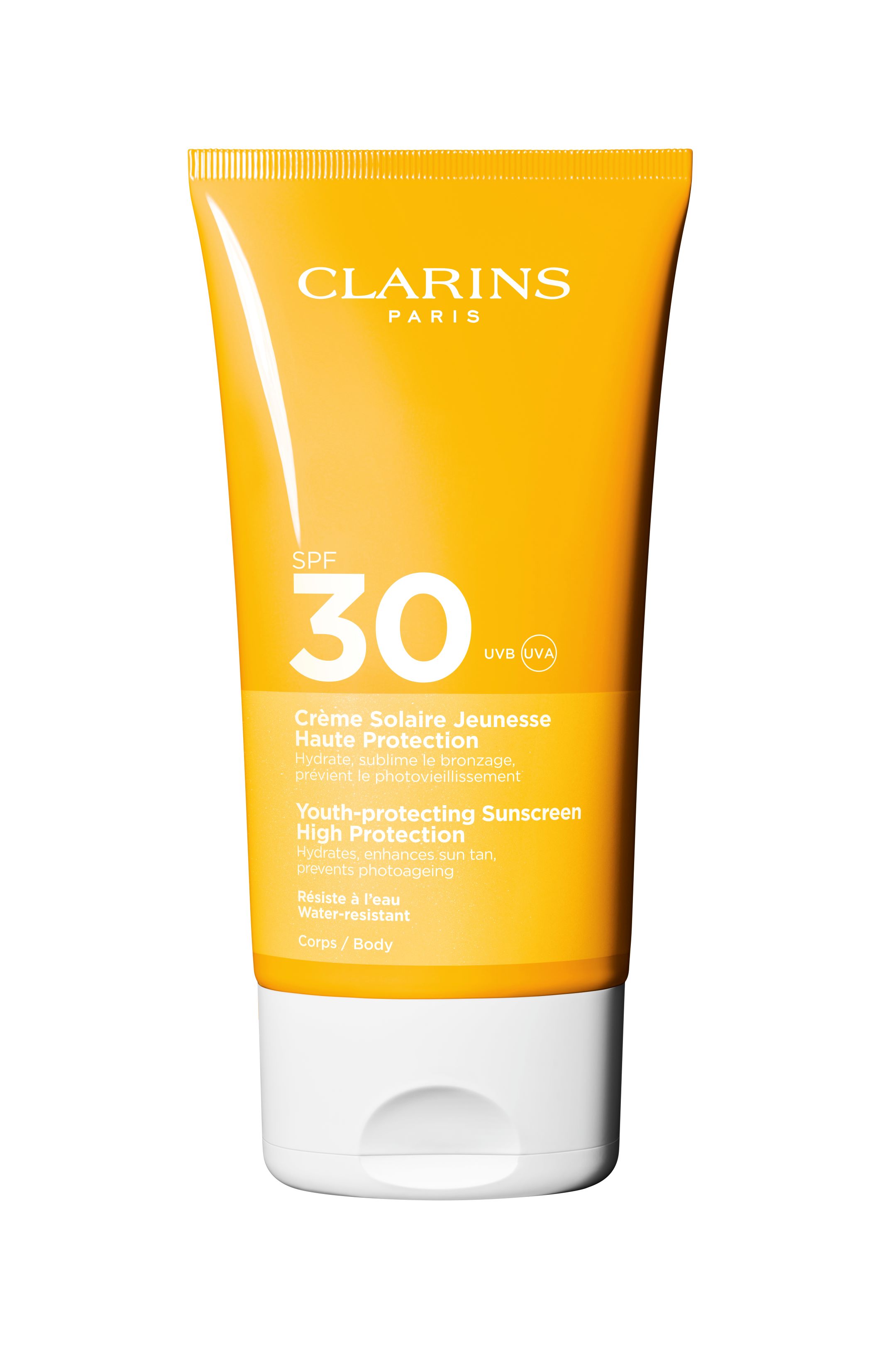 Clarins Solaires Crême pour le Corps Sun Protection Factor 30 (re) 150 ml