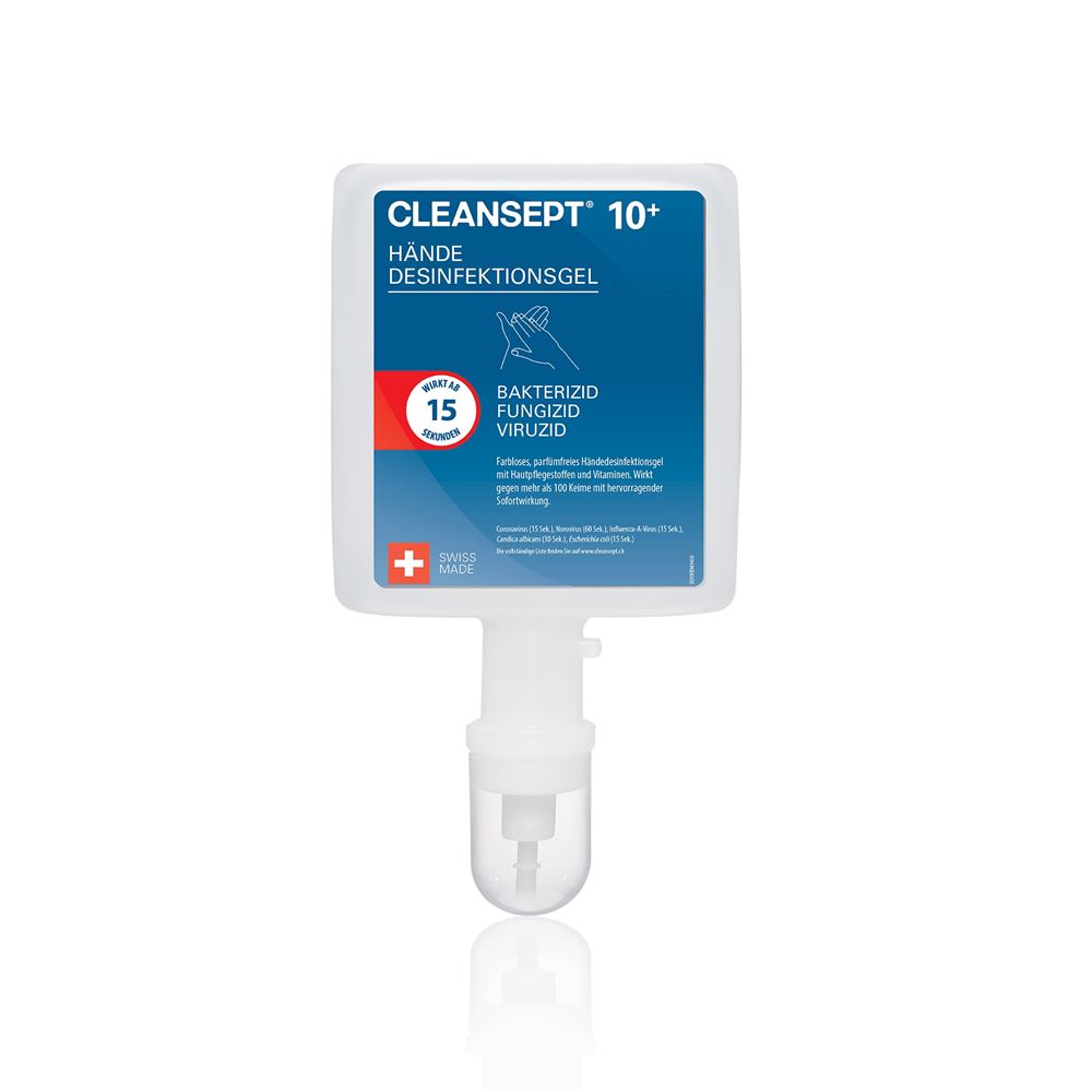 Cleansept 10+ Gel Kartusche 10 x 1000 ml