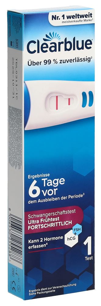 Clearblue Theia Schwangerschaftstest Ultra Früh Advanced