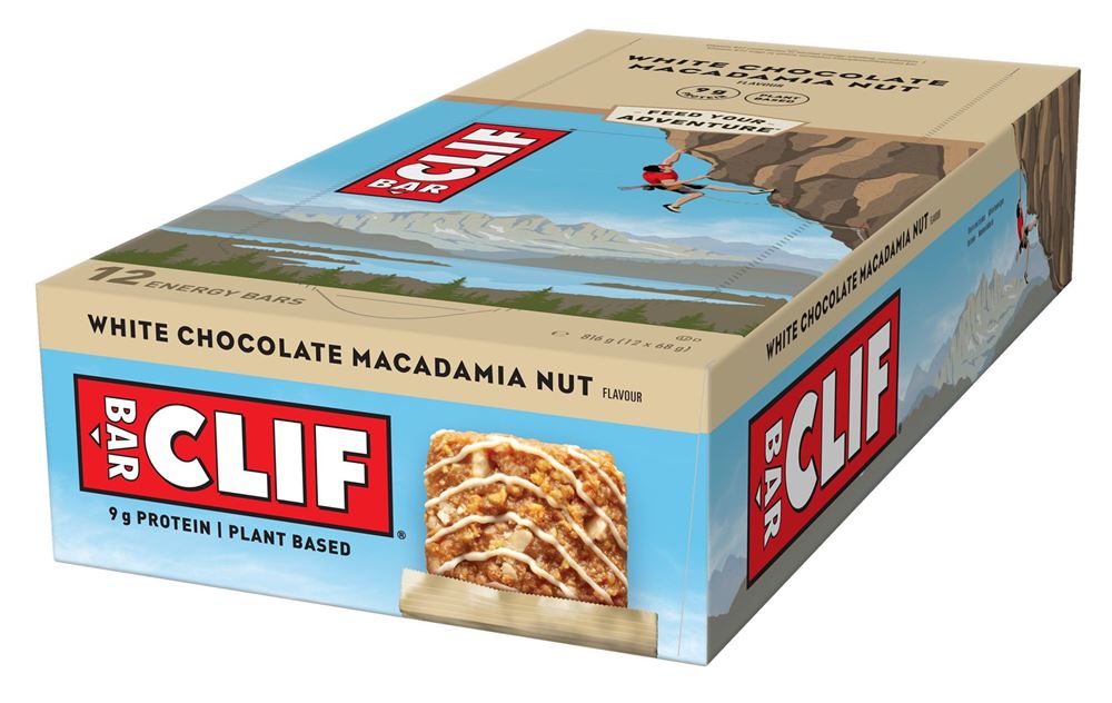 Clif BAR White Chocolate Macadamia 12 x 68 g