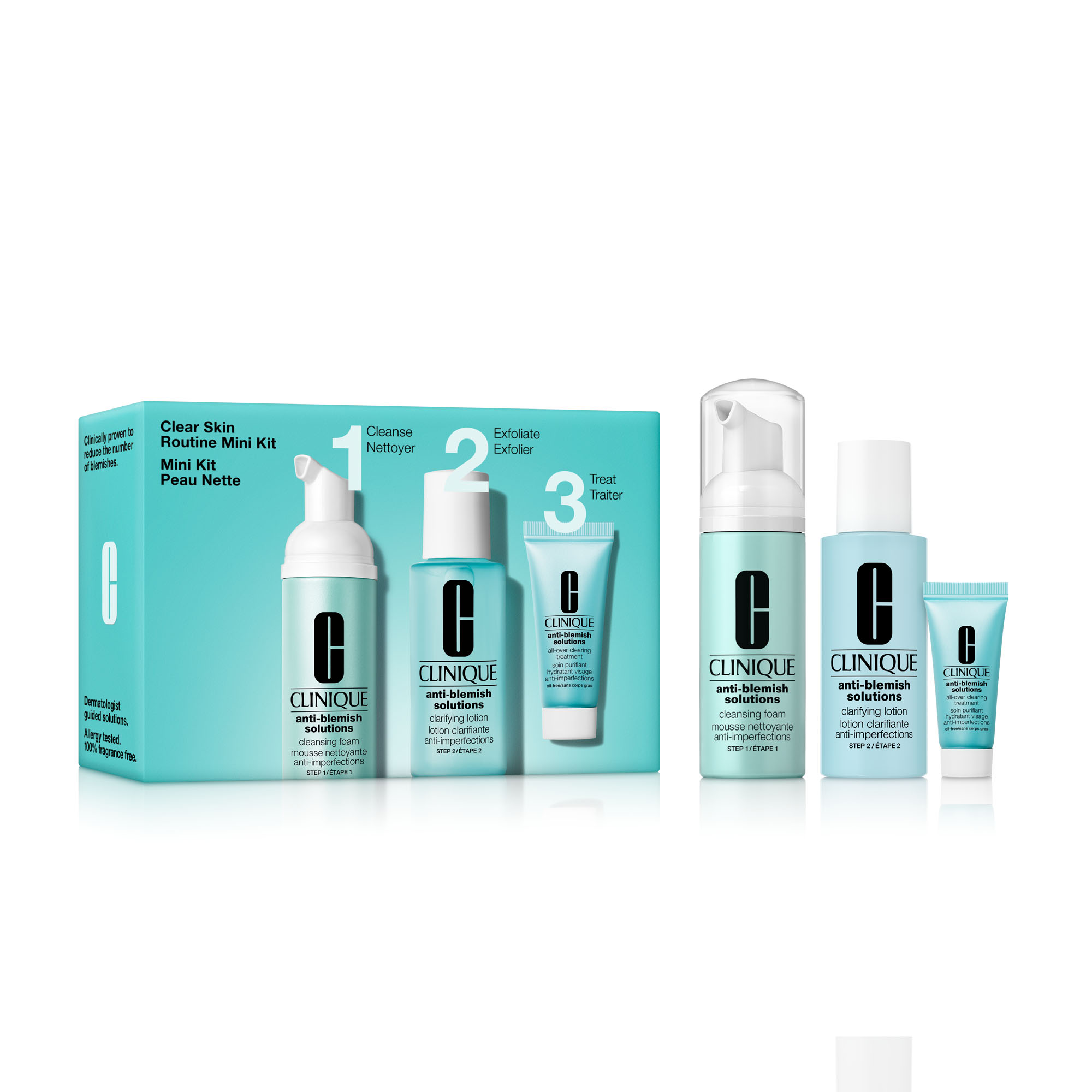 Clinique Clear Skin Routine Mini Kit 3 Stück