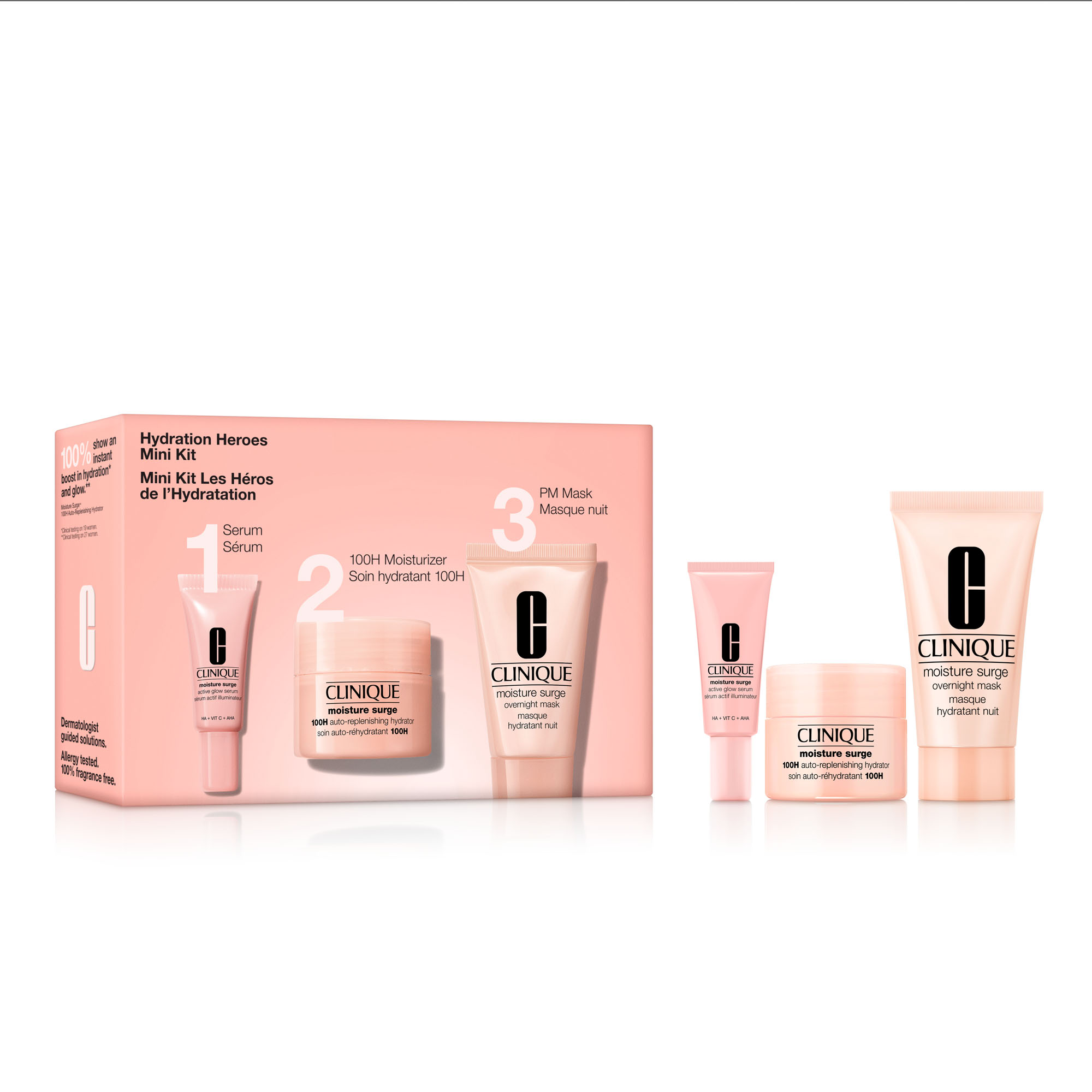Clinique Hydration Heroes Mini Kit 3 Stück
