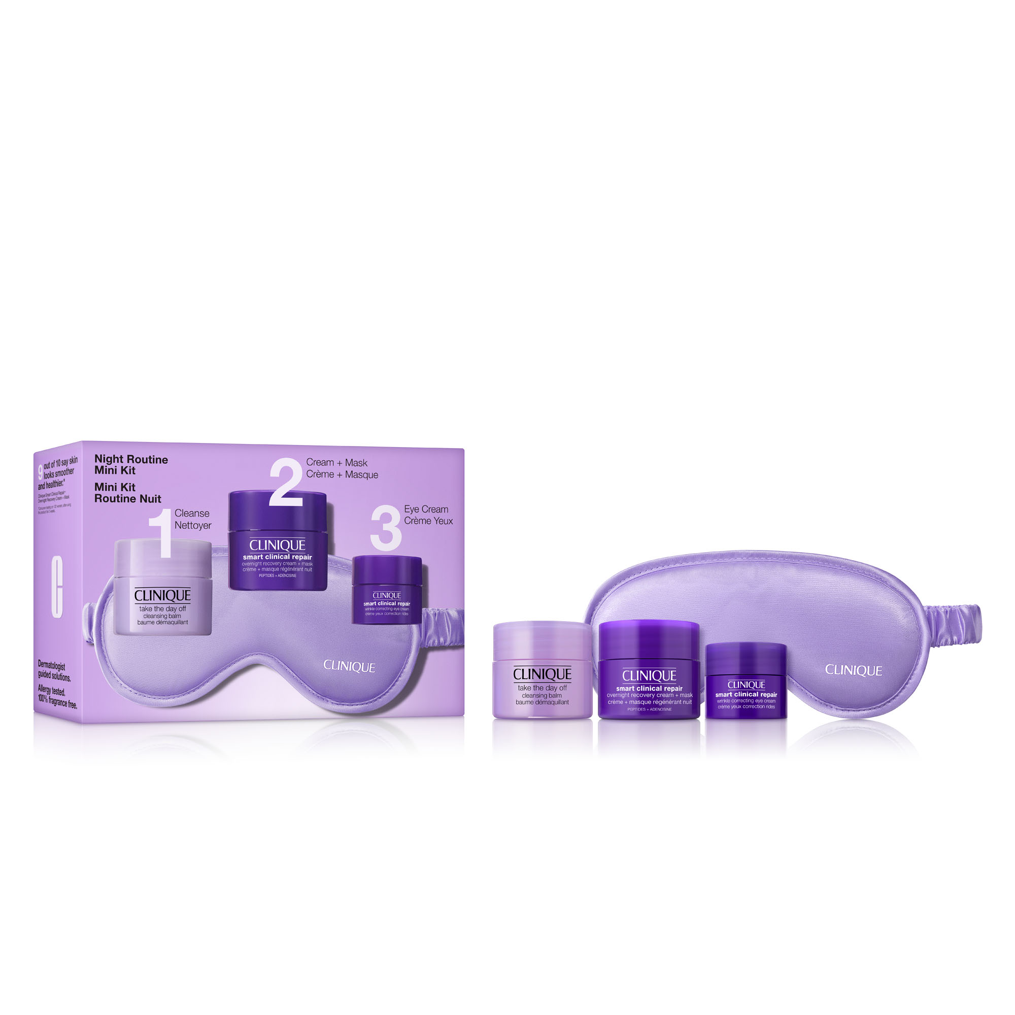 Clinique Night Routine Mini Kit 3 Stück