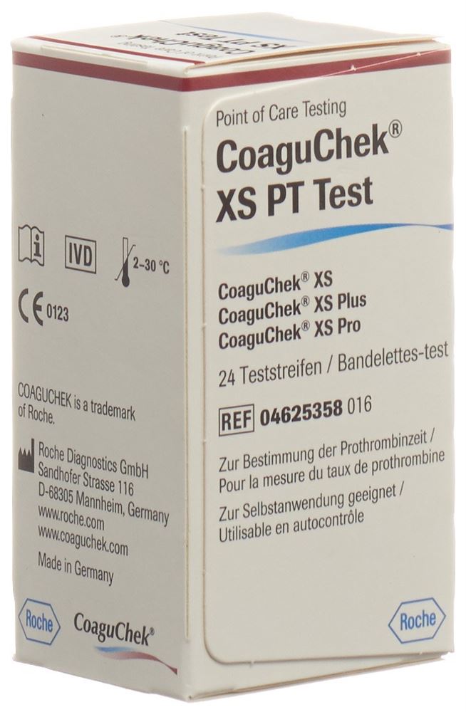 Coaguchek XS PT Teststreifen 24 Stk
