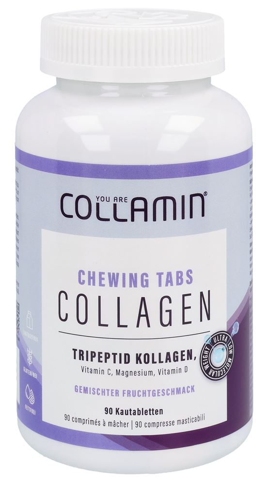 Collamin Tripeptid Collagen Kautabletten 2.5 g Ds 90 Stk