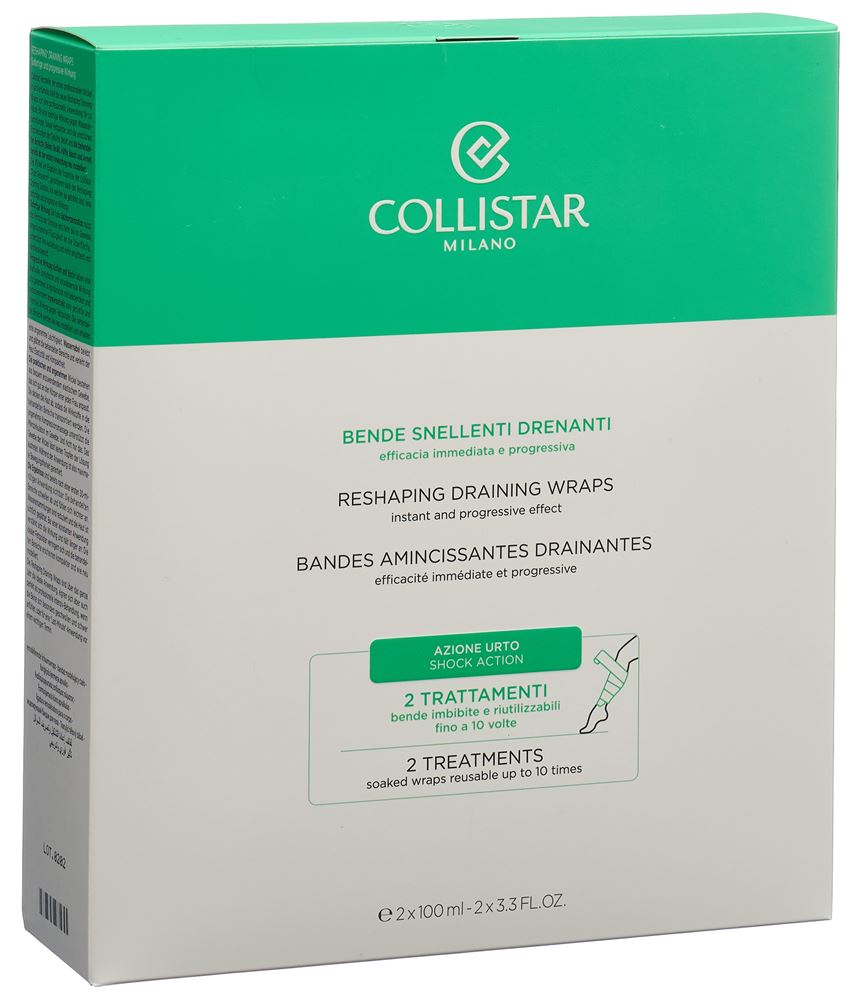 Collistar Reshap Draining Wraps 2 x 100 ml