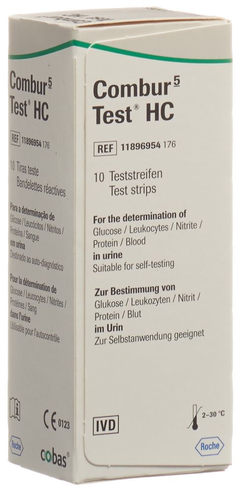 Combur 5 Test HC Streifen 10 Stk