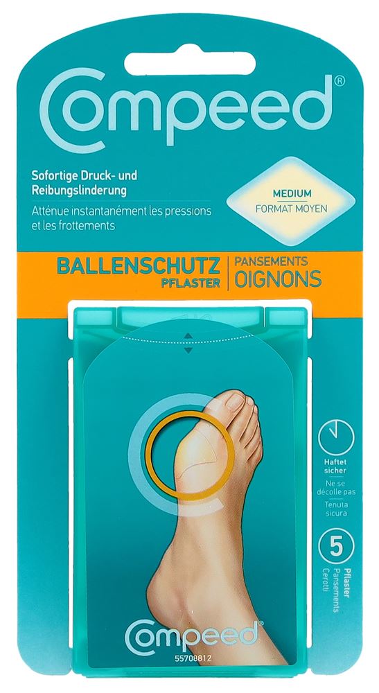 Compeed Ballenschutz Pflaster 5 Stk