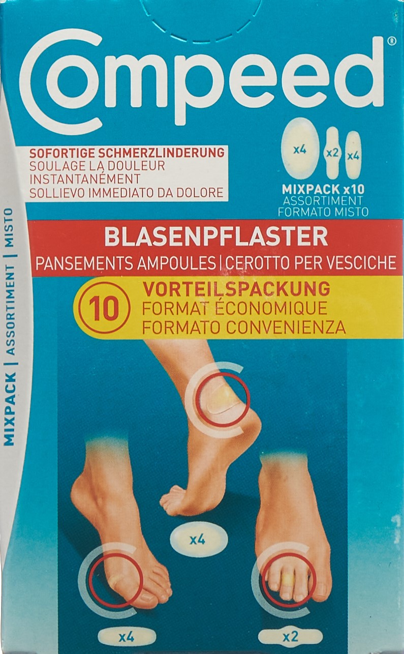 Compeed Blasenpflaster Mixpack Box 10 Stk