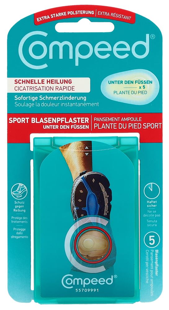 Compeed Blasenpflaster unter den Füssen 5 Stk