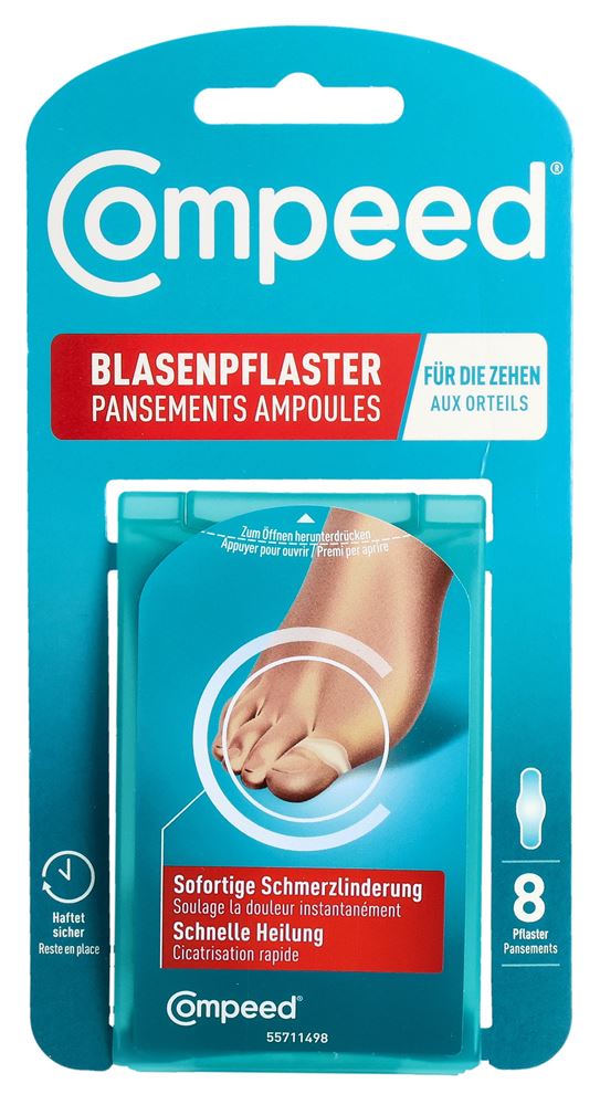 Compeed Blasenpflaster Zehen 8 Stk