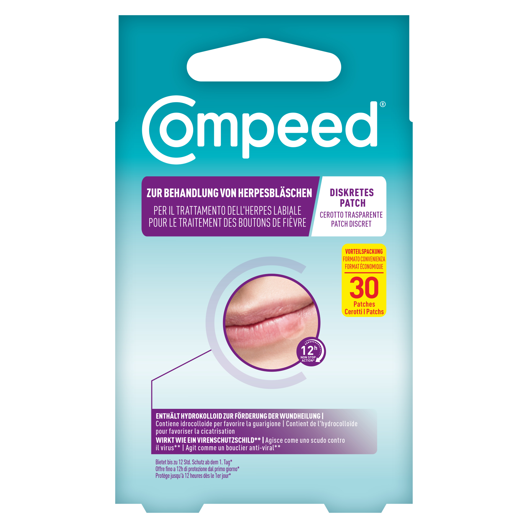 Compeed Herpesbläschen Patch Box 30 Stk