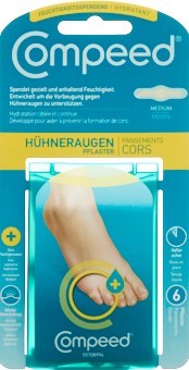 Compeed Hühneraugenpflaster M feuchtigkeitsspendend 6 Stk