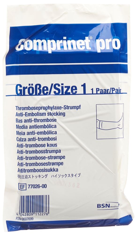 Comprinet Pro Thrombo A-D Gr4 46-53cm weiss 1 Paar