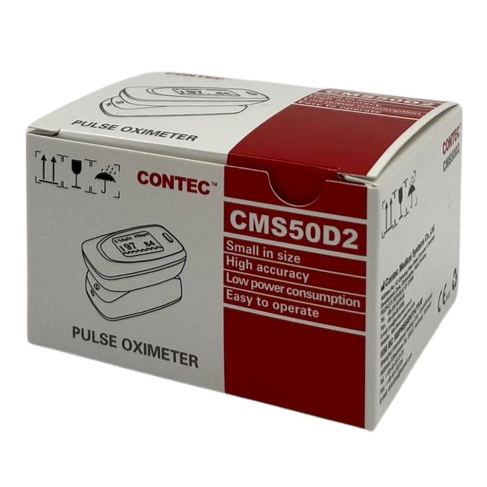 Contec Pulsoximeter digital Cms50D2 ohne Batterie geliefert