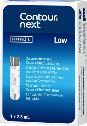 Contour next Kontroll-Lösung low 2.5 ml