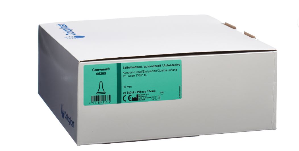 Conveen Kondom Urinal 30mm Haftstreifen 30 Stk