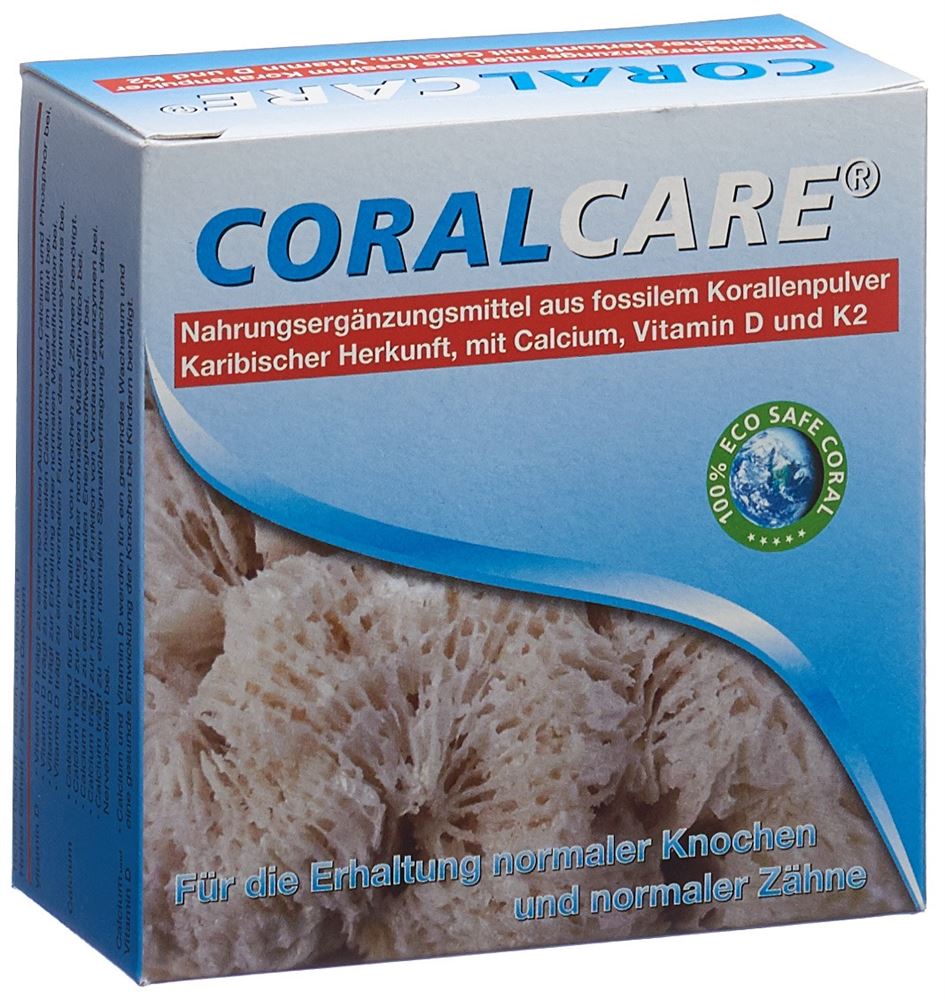 Coralcare Coralcalcium Vitamin D3 + K2 30 Beutel 2 G