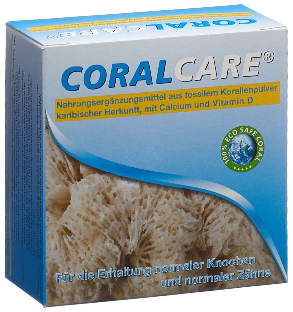 Coralcare Coralcalcium Karibik + Vitamin D3 Beutel 30 Stück