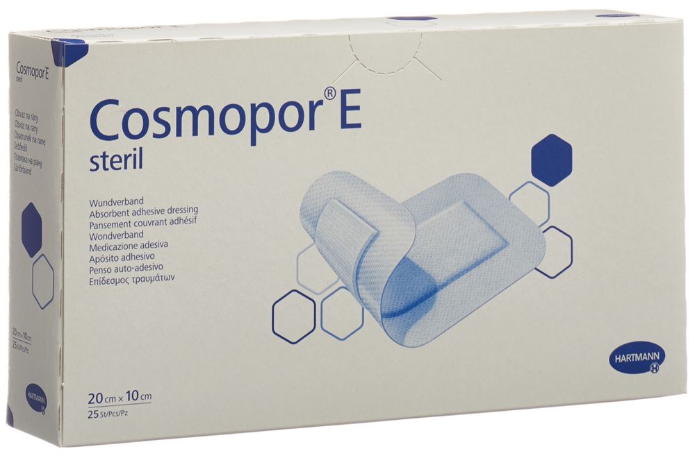 Cosmopor E Schnellverband 20cmx10cm steril 25 Stk