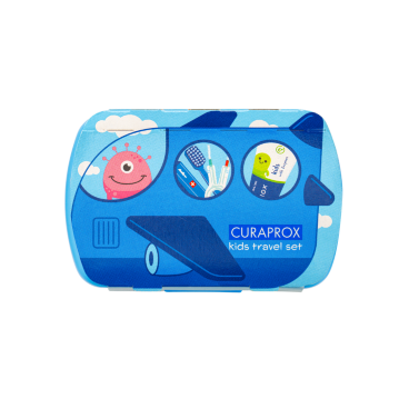 Curaprox CS kids Travel Set refill blau