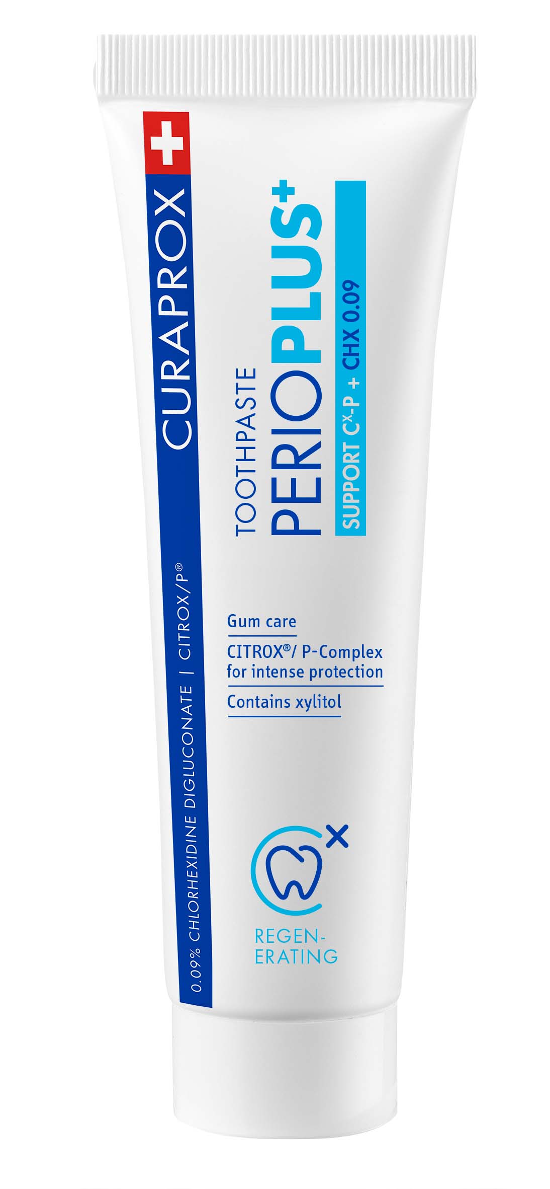 Curaprox Perio Plus Support CHX 0.09 % Tb 75 ml