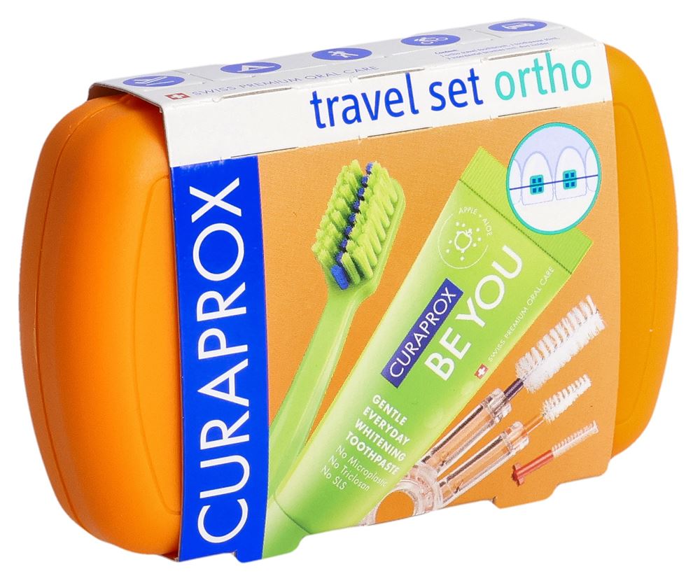 Curaprox Travel Set Ortho orange