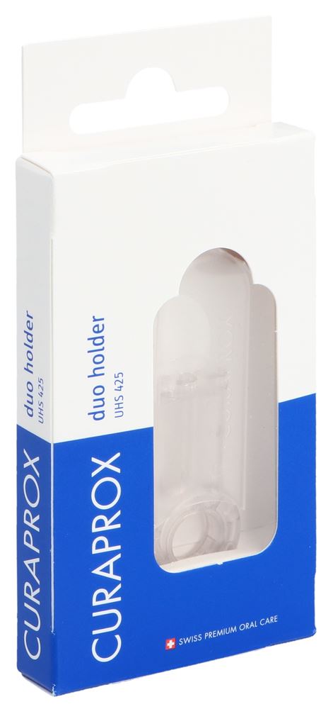 Curaprox UHS 425 Duo Halter transparent