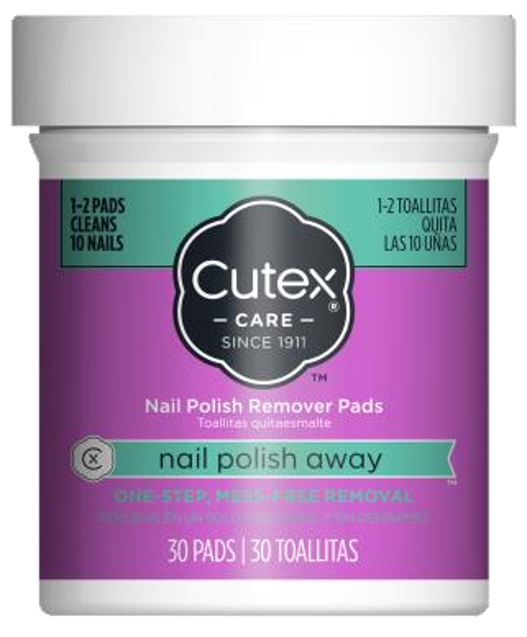 Cutex Nail Polish Remover Pads 30 Stk