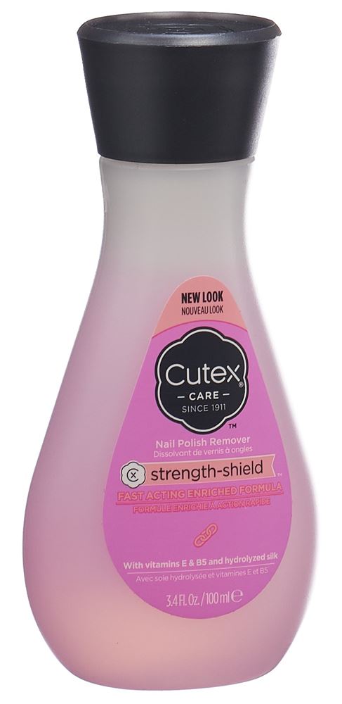 Cutex Nail Polish Remover Strength-Shield Fl 100 ml