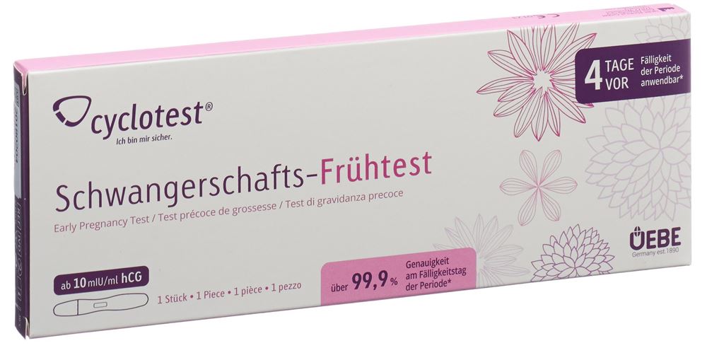 Cyclotest Schwangerschafts-Frühtest