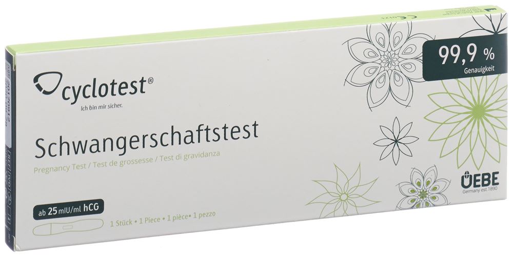 Cyclotest Schwangerschaftstest