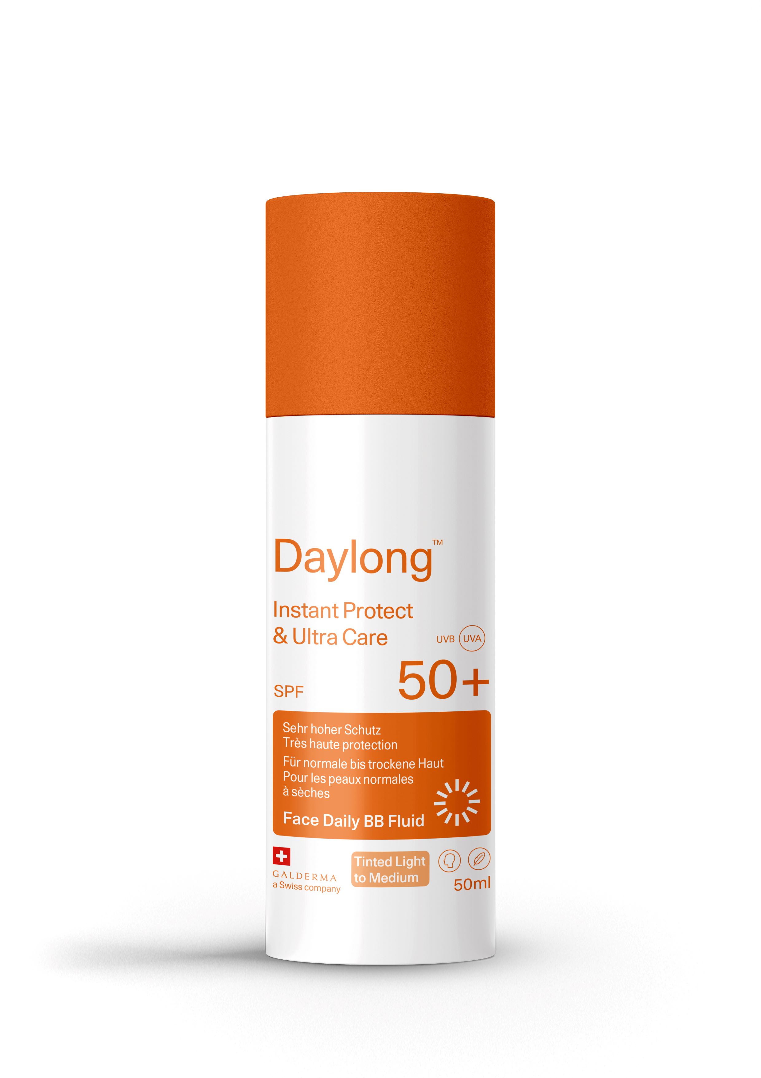 Daylong Instant Protect & Ultra Care Daily Fluid BB Spf50+ Disp 50 ml
