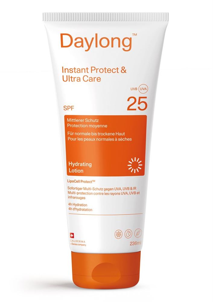 Daylong Instant Protect & Ultra Care Lotion hydrating Spf25 Tb 236 ml